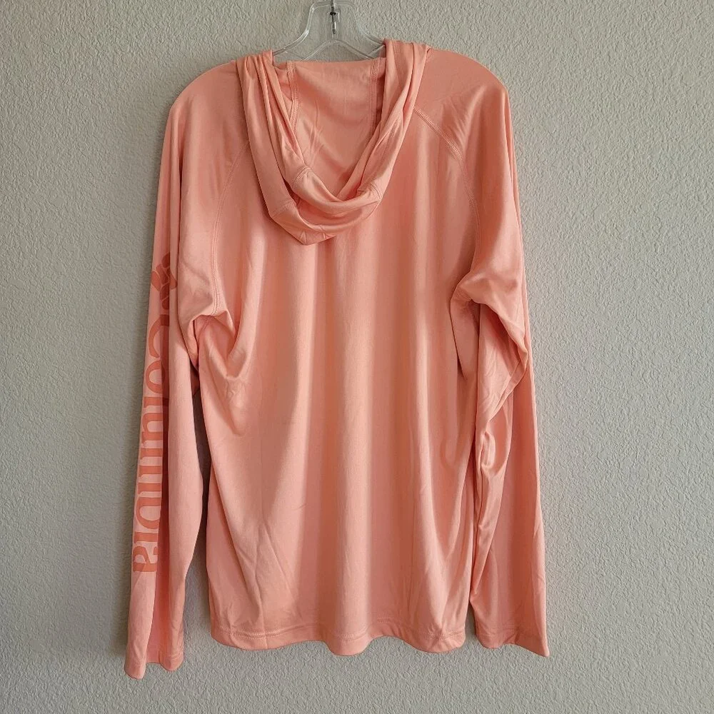 Columbia Omni Shade Hooded Long Sleeve Shirt NWT - Picture 2 of 4